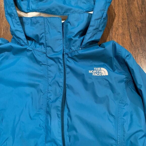 North Face blue windbreaker rain jacket - Picture 8 of 10